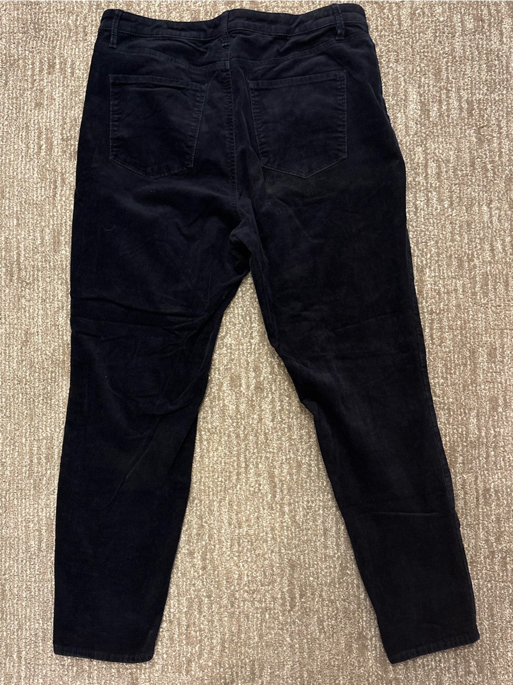Talbots Curvy Fit Corduroy Jegging - Navy Blue | Size 14 - Picture 11 of 14
